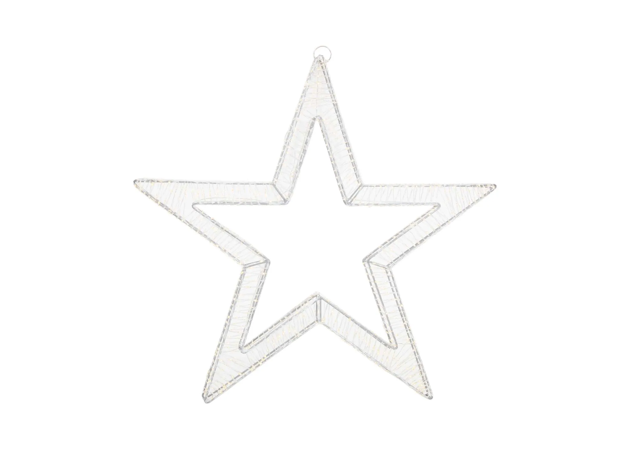 80cm LED Hanging Star - Christmas Lights