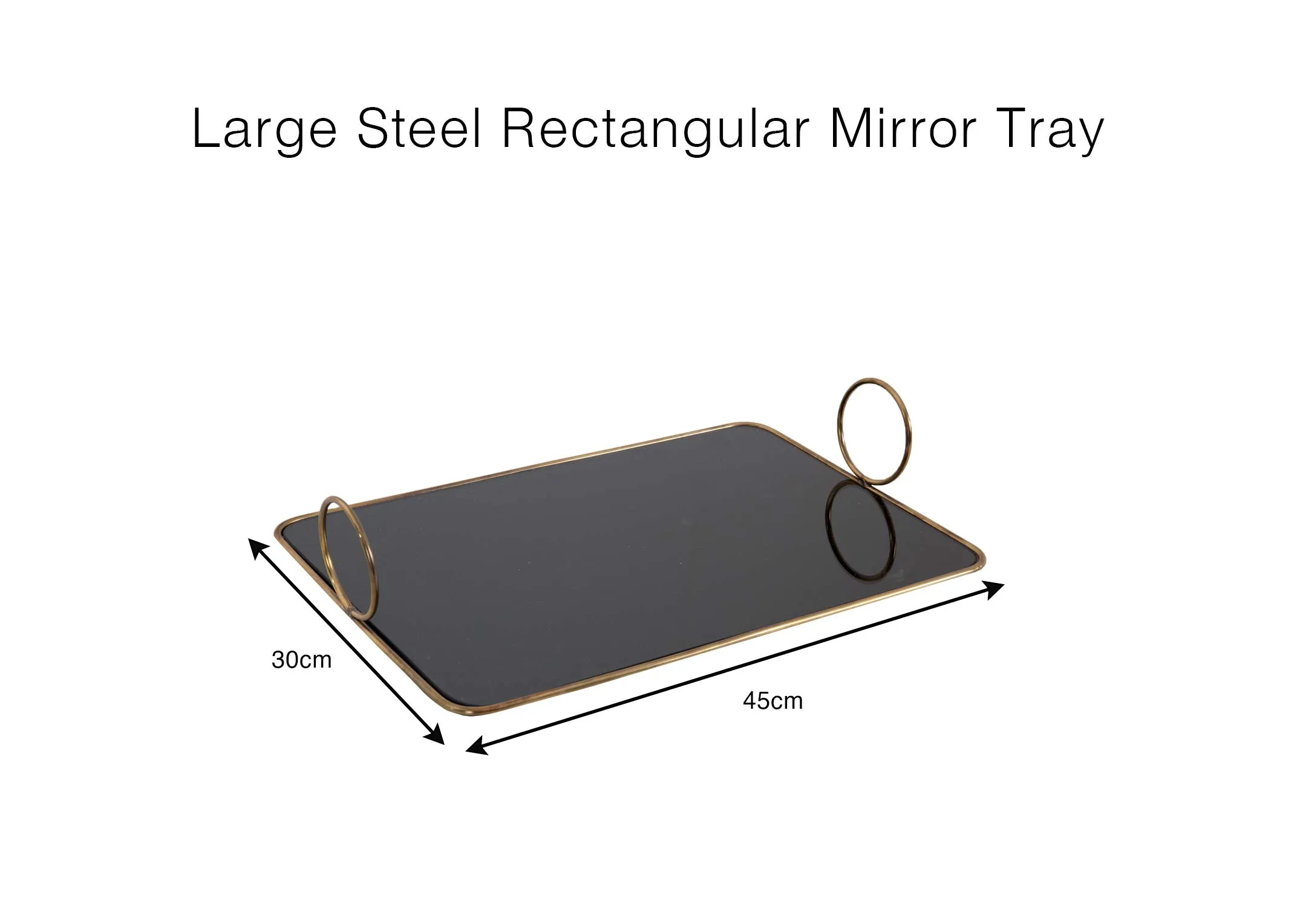 A lifestyle image of the jenna table with Ontario chairs and rectangular tray with vase on table centre with Colson mirror