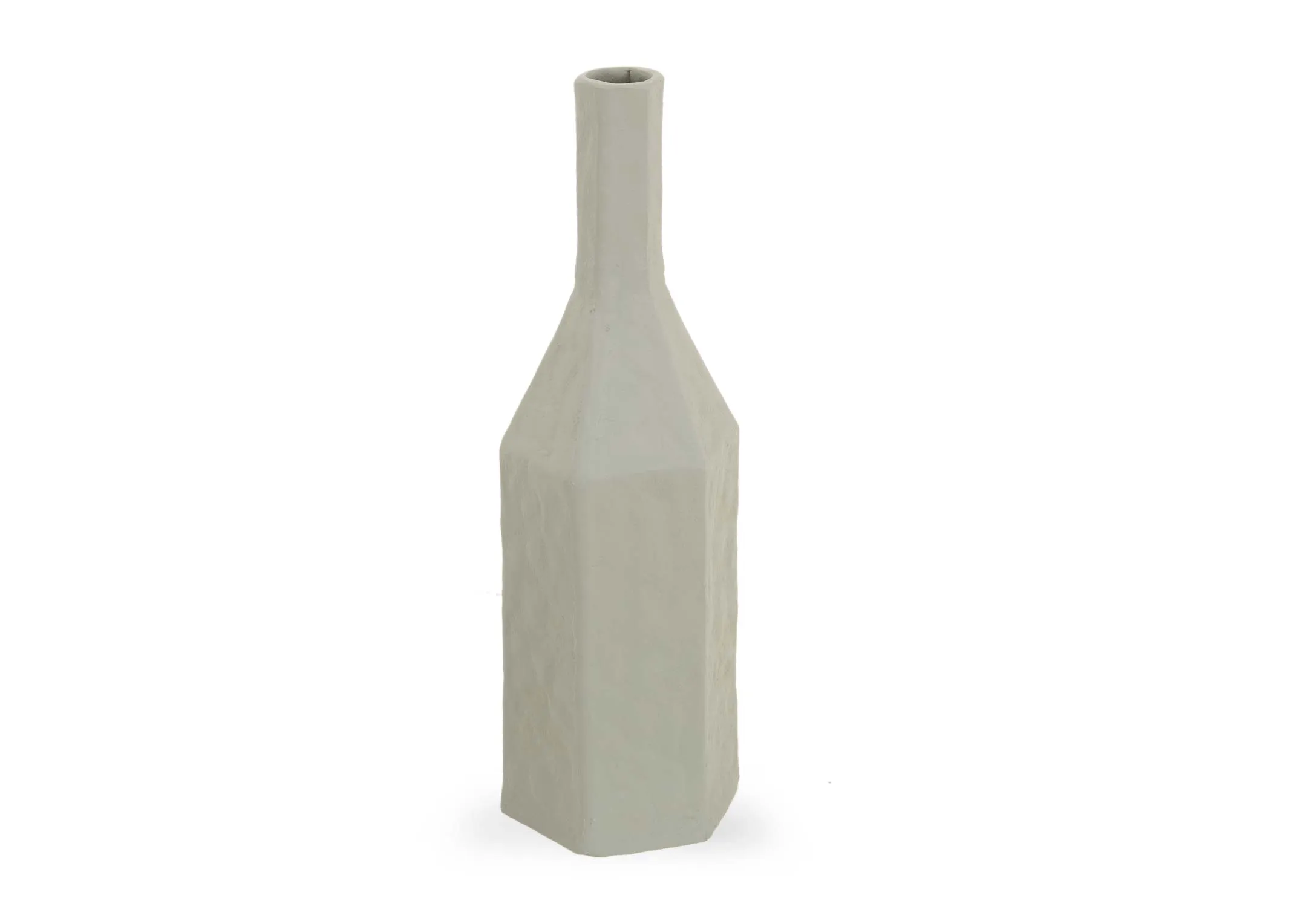 A dimension image of the Medium Green Deco Vase with 13cm x 41.5cm