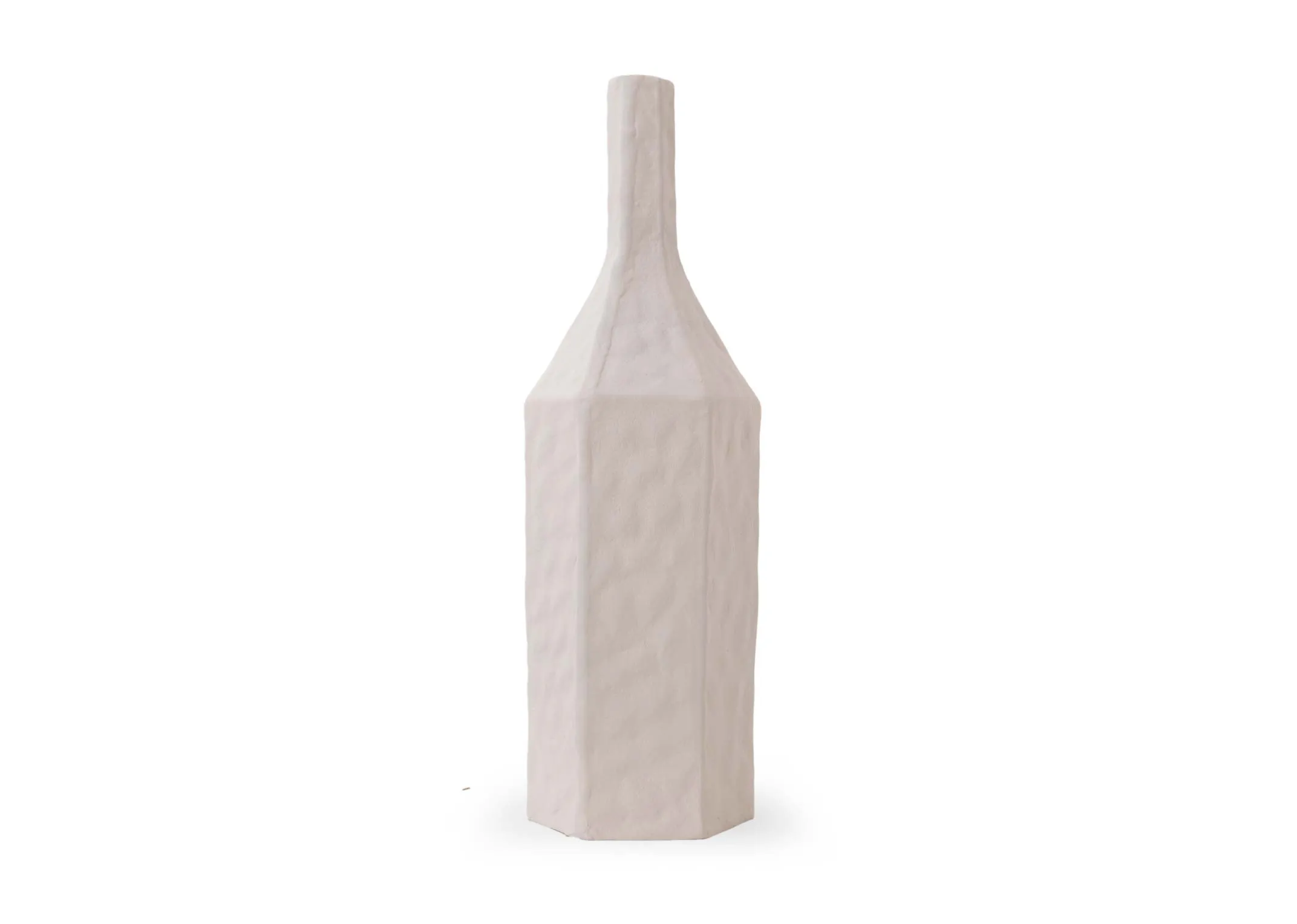 A dimension image of the Karge White Dceo Vase with 16.5cm x 51cm