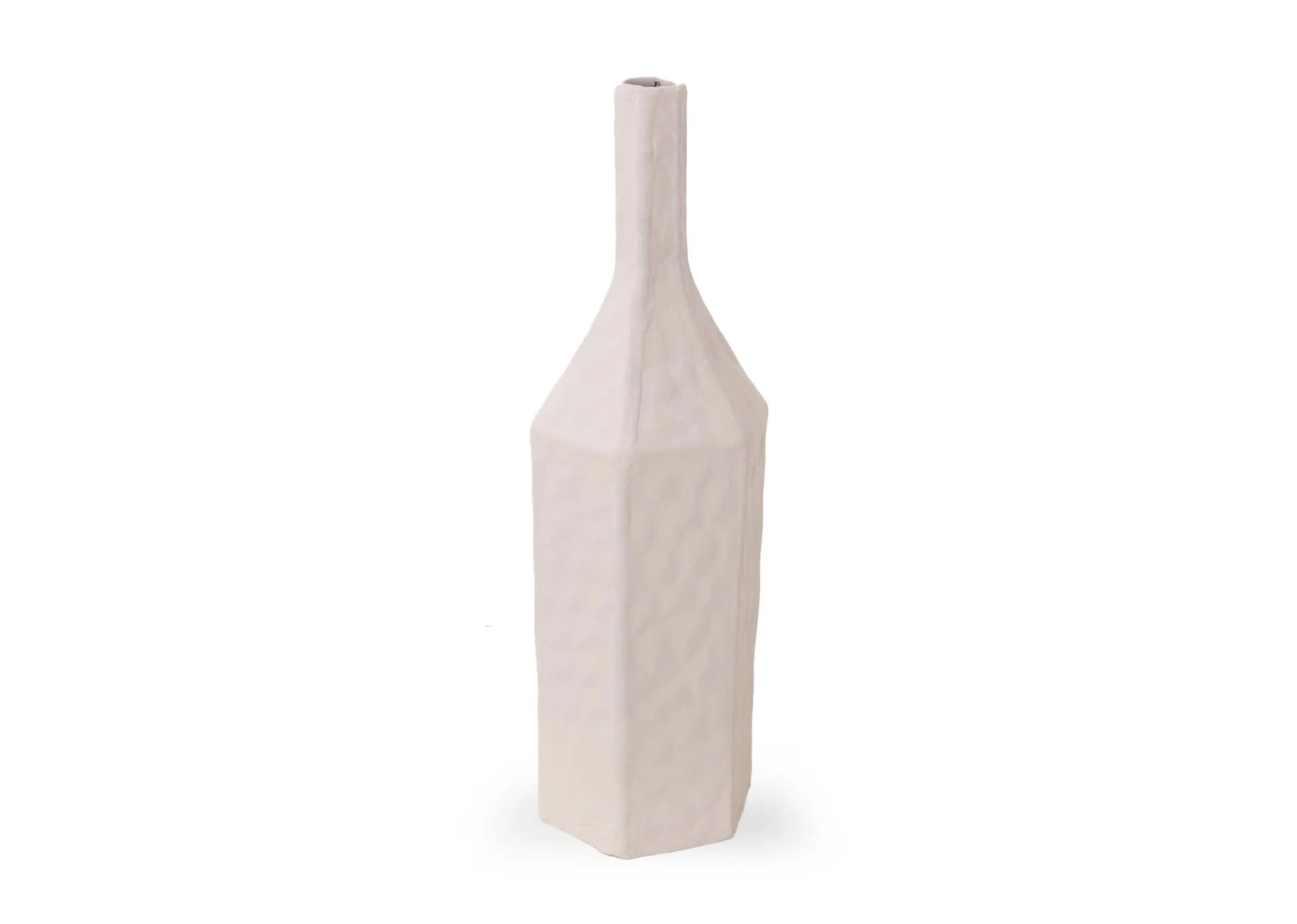 A dimension image of the Karge White Dceo Vase with 16.5cm x 51cm
