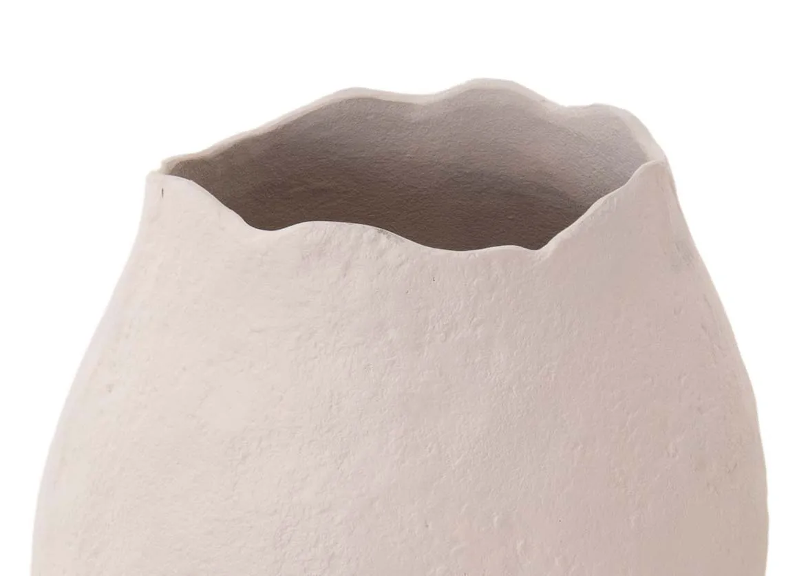 A dimension image of the White Craft Vase with 27cm x 19cm
