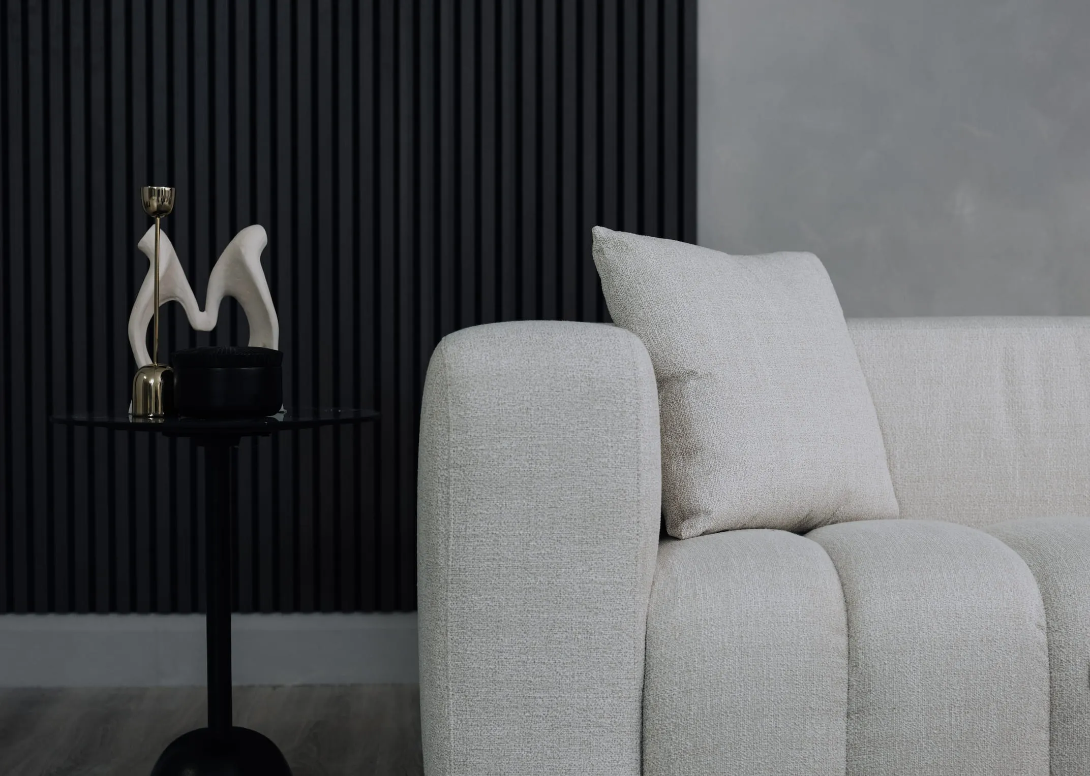 Large White Hand Sculpture - Deco