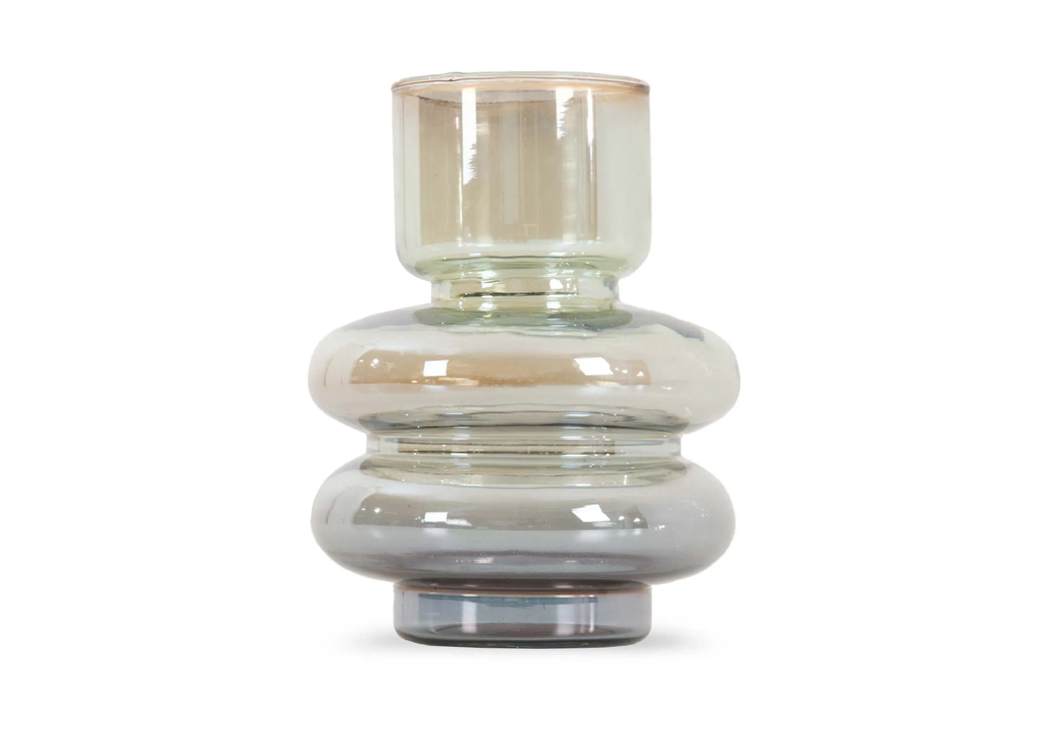 Grey Smoke Vase - Heath