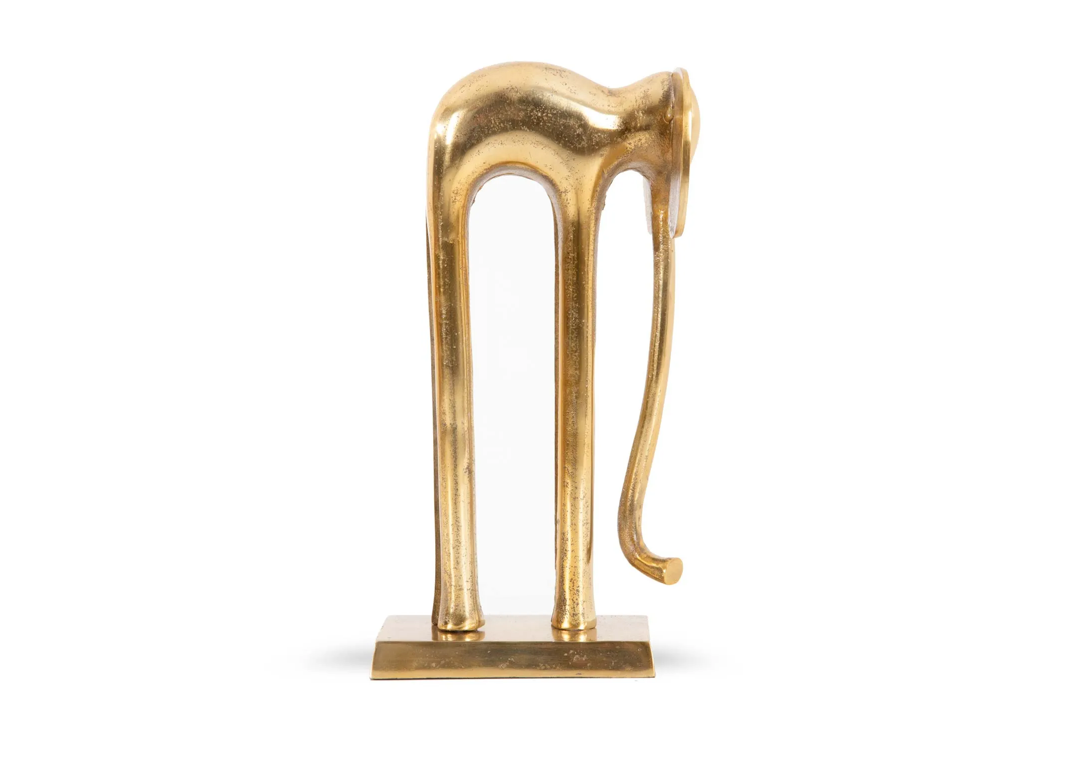 A dimension image of the Elephant Ornament with 18cm x 24cm x 42cm