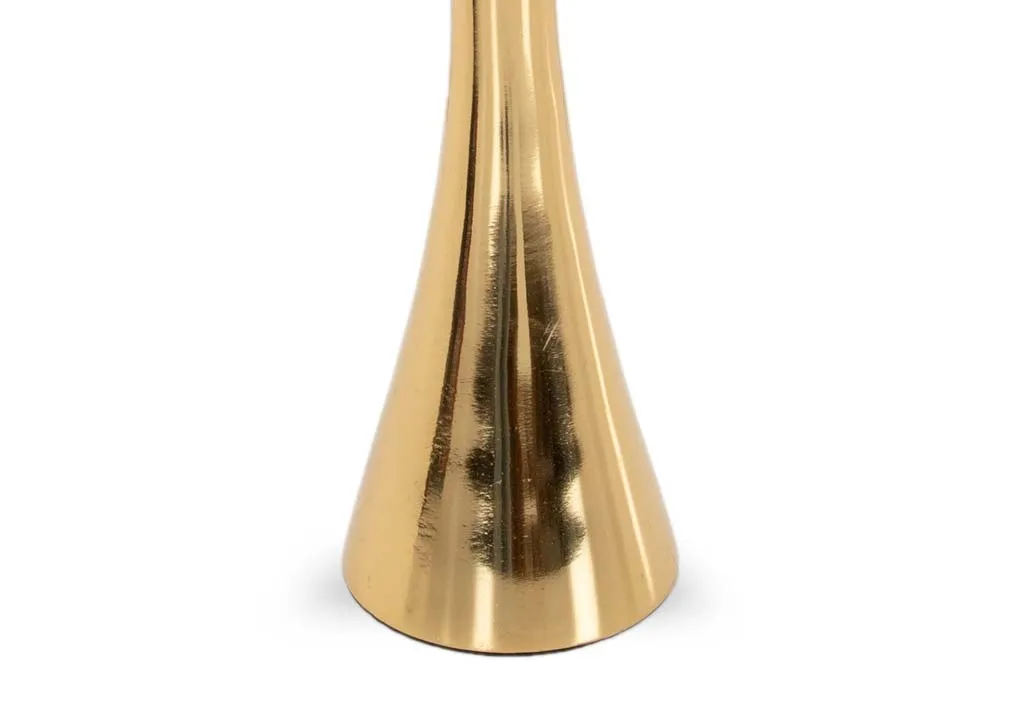 A dimension image of the Small Candle Holder with 6.5cm x 23cm
