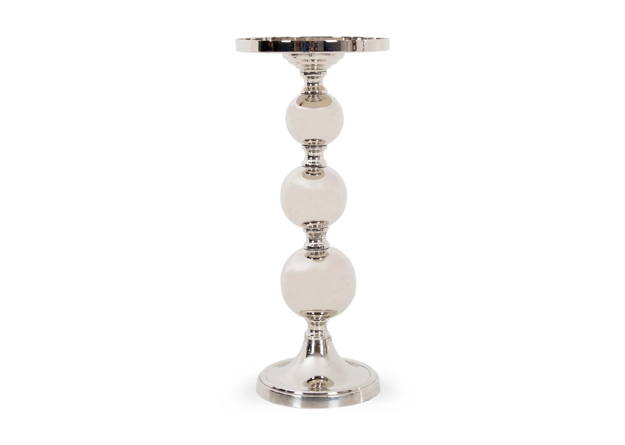 A dimension image of the Large Steel Candle Holder with 15.5cm x 38cm