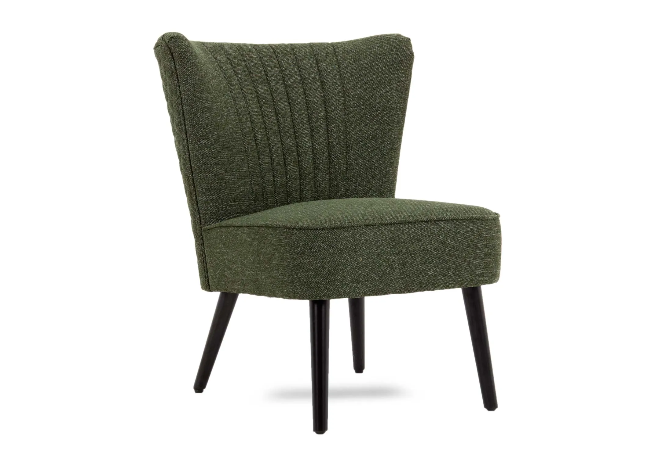A dimension image of the Sakura Green Chair with 64cm x 67cm x 78cm