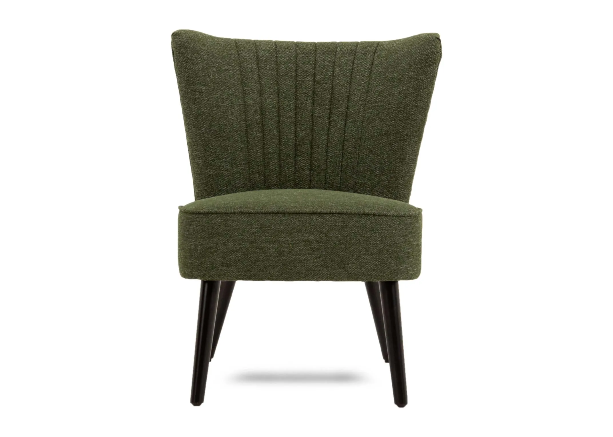 A dimension image of the Sakura Green Chair with 64cm x 67cm x 78cm
