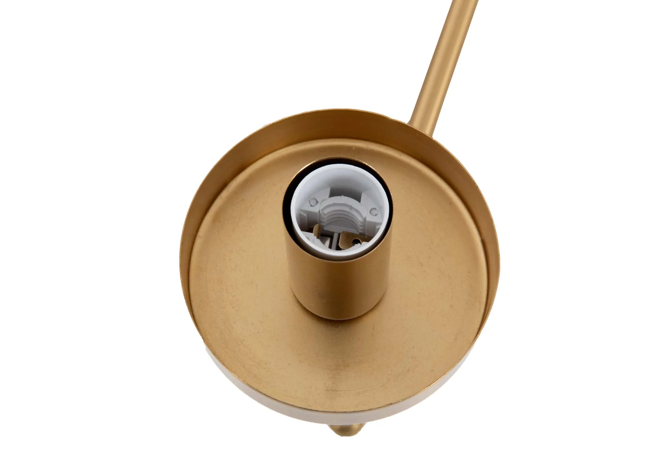 A dimension image of the Elva Gold Ceiling Light with 70cm x 40cm