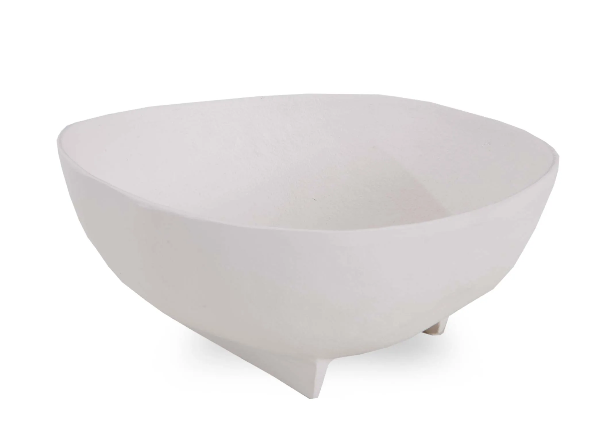 A dimension image of the Large Cream Rosana Dish with 27cm x 11.5cm