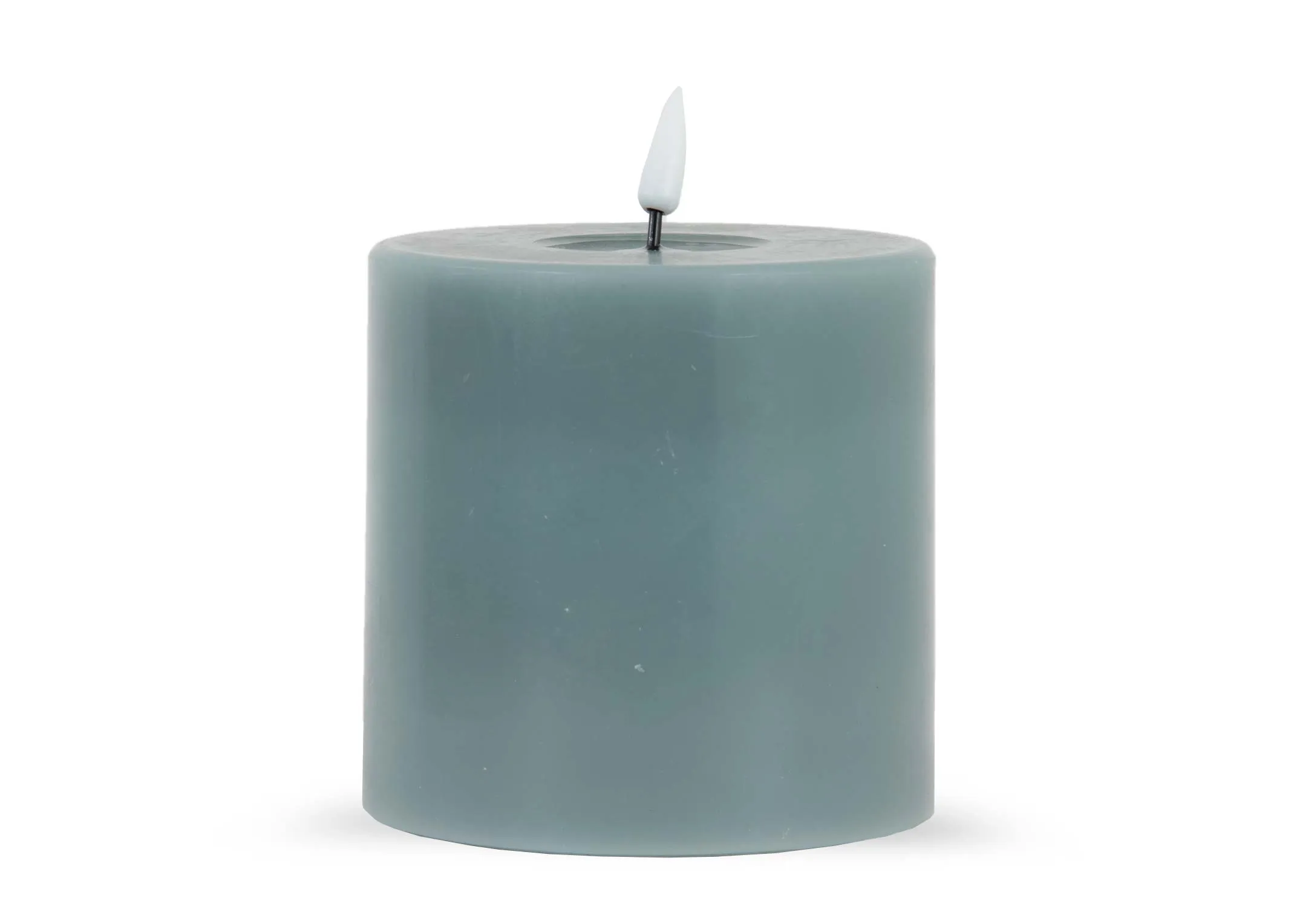 Small Green LED Candle - Deluxe