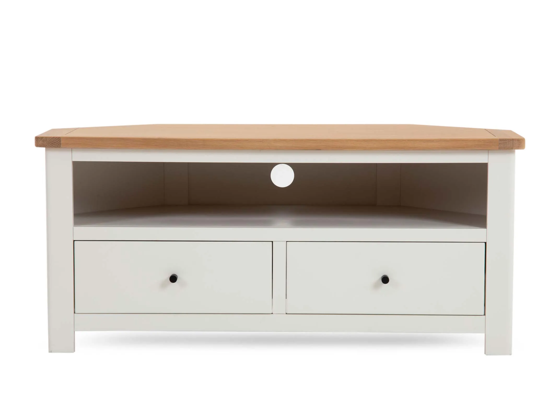 A dimension image of the Barleycove TV unit with 110cm x 50cm x 50cm