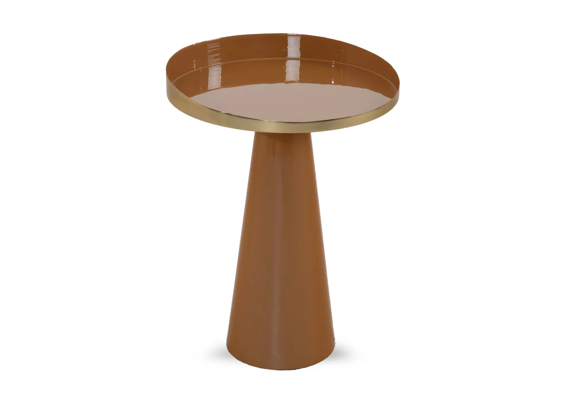 A dimension image of the Keoni Side Table with 41cm x 55cm