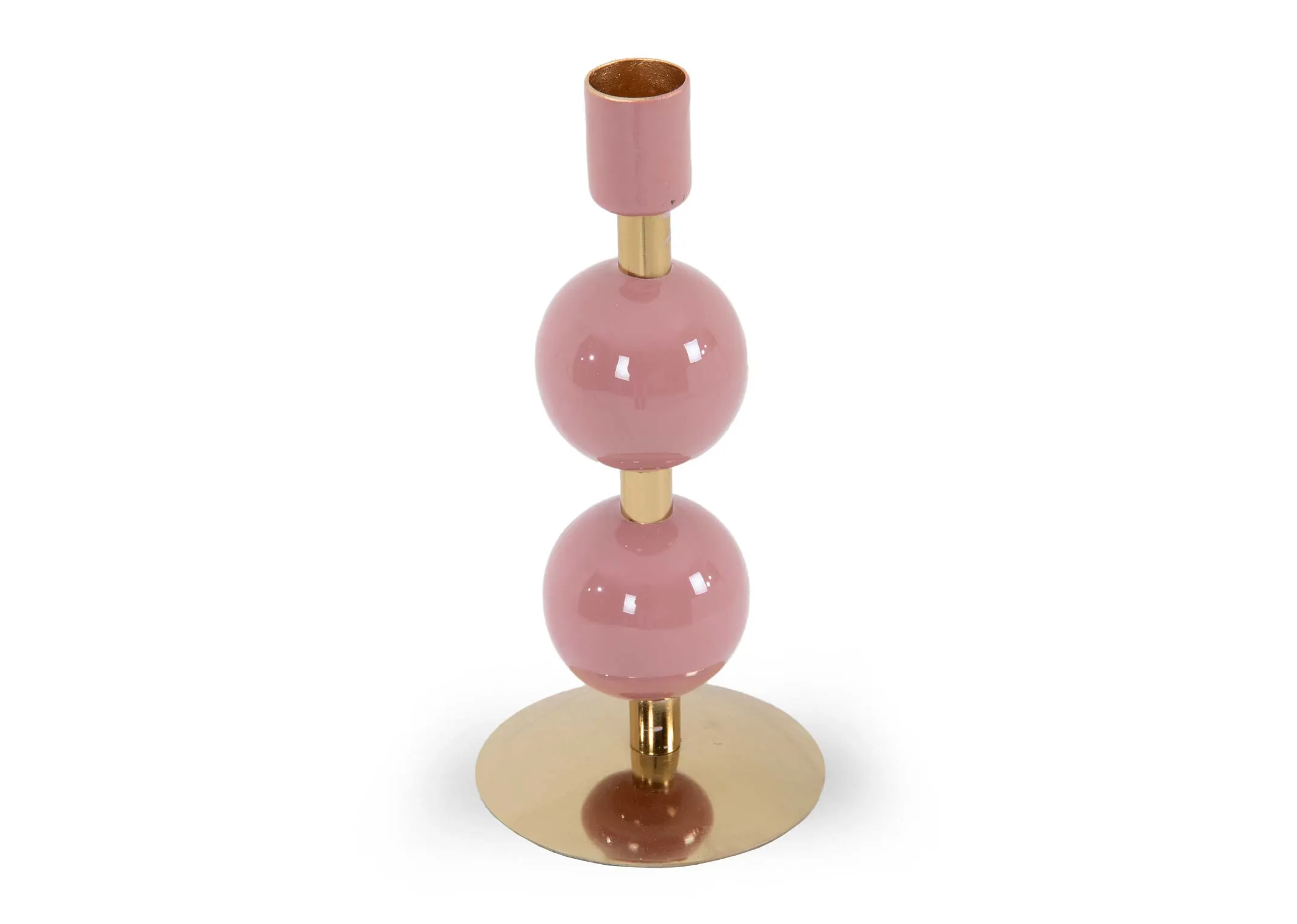 Pink & Gold Candle Holder - Talulla