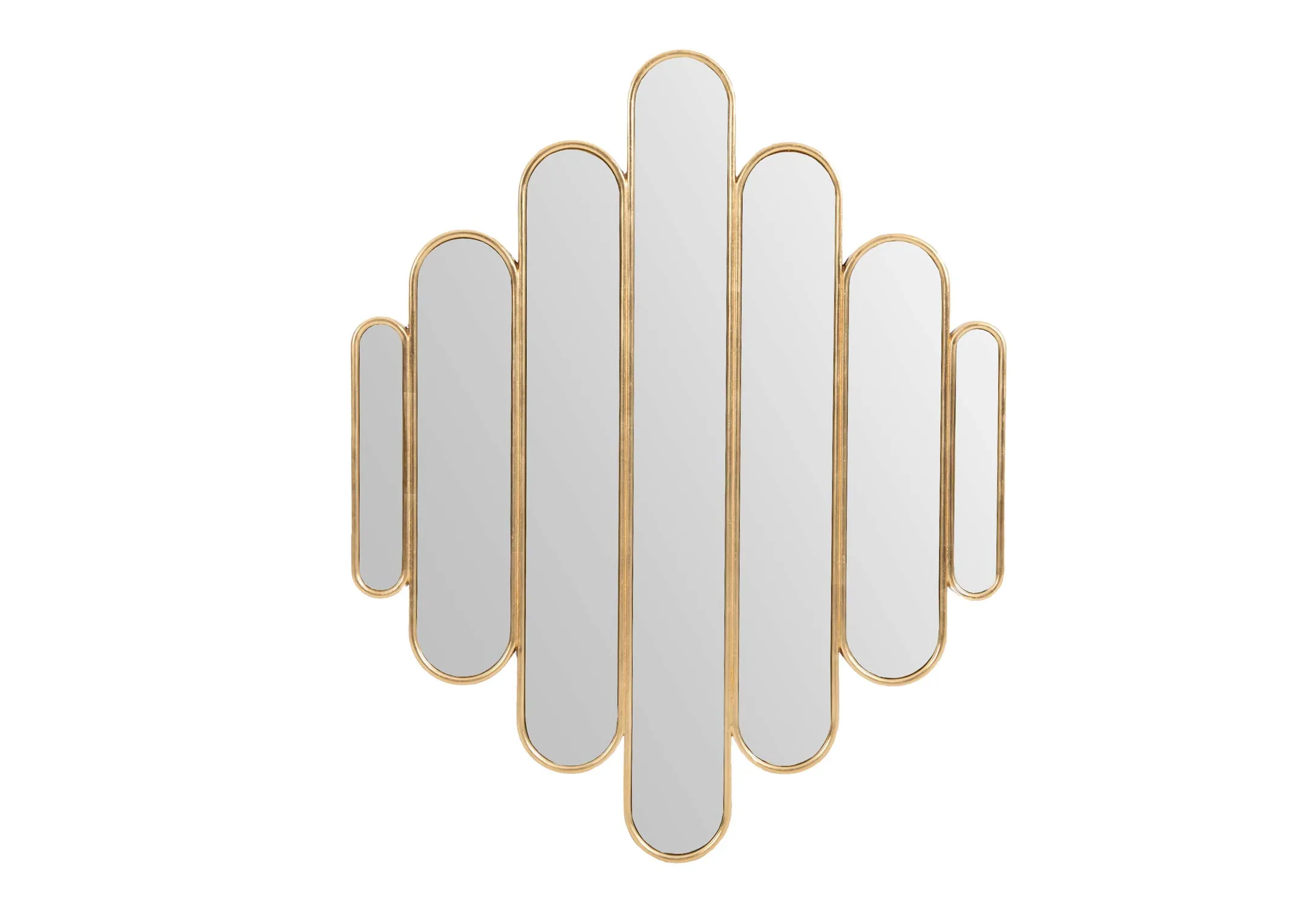 80cm x 100cm Gold Wall Mirror - Tallie