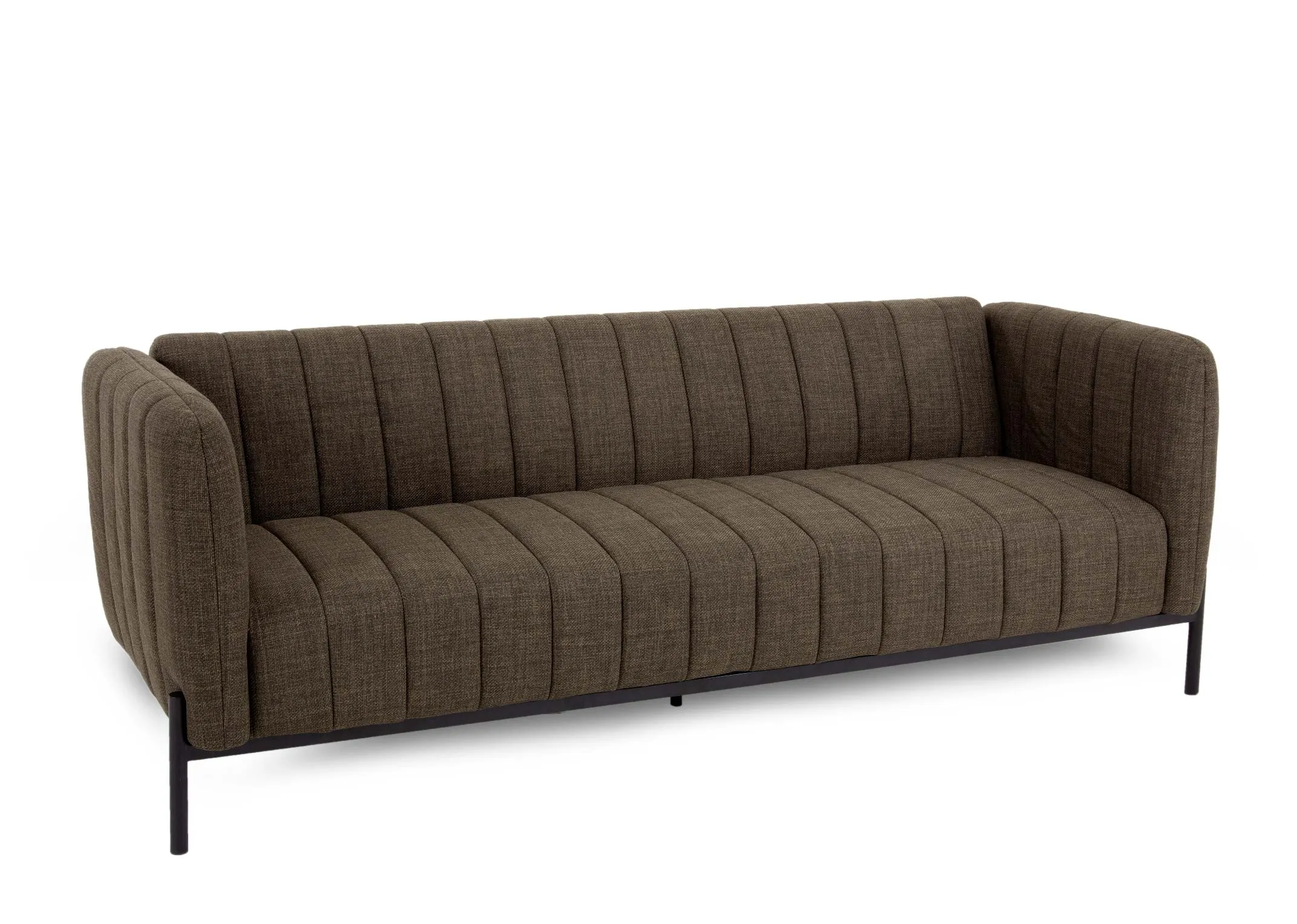 A dimension image of the Newquay sofabed with 214.5cm x 86cm x 85.5cm