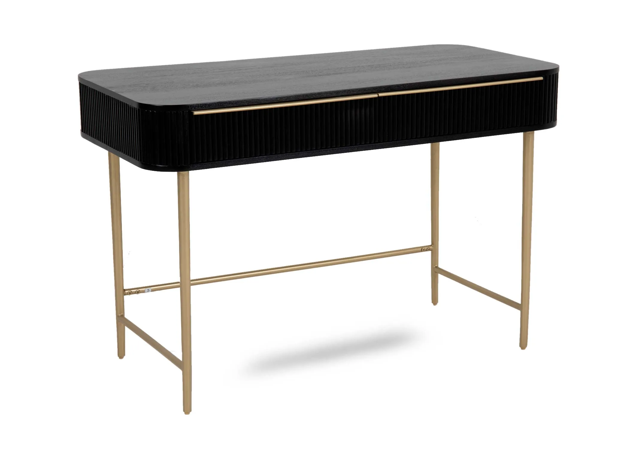 Black Mango Console Table/Desk - Rego