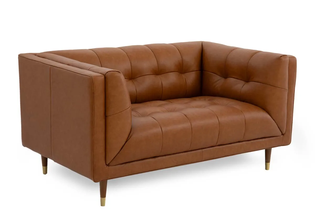Made to Order 2 Seater Leather Sofa - Grace