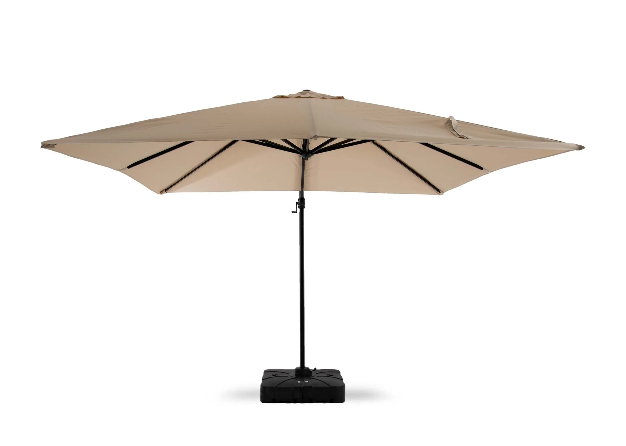 Beige Hanging Outdoor Parasol - Alhambra