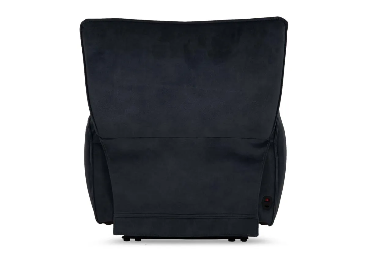 A dimension image of the Quentin Recliner with 93cm x 97cm x 102cm