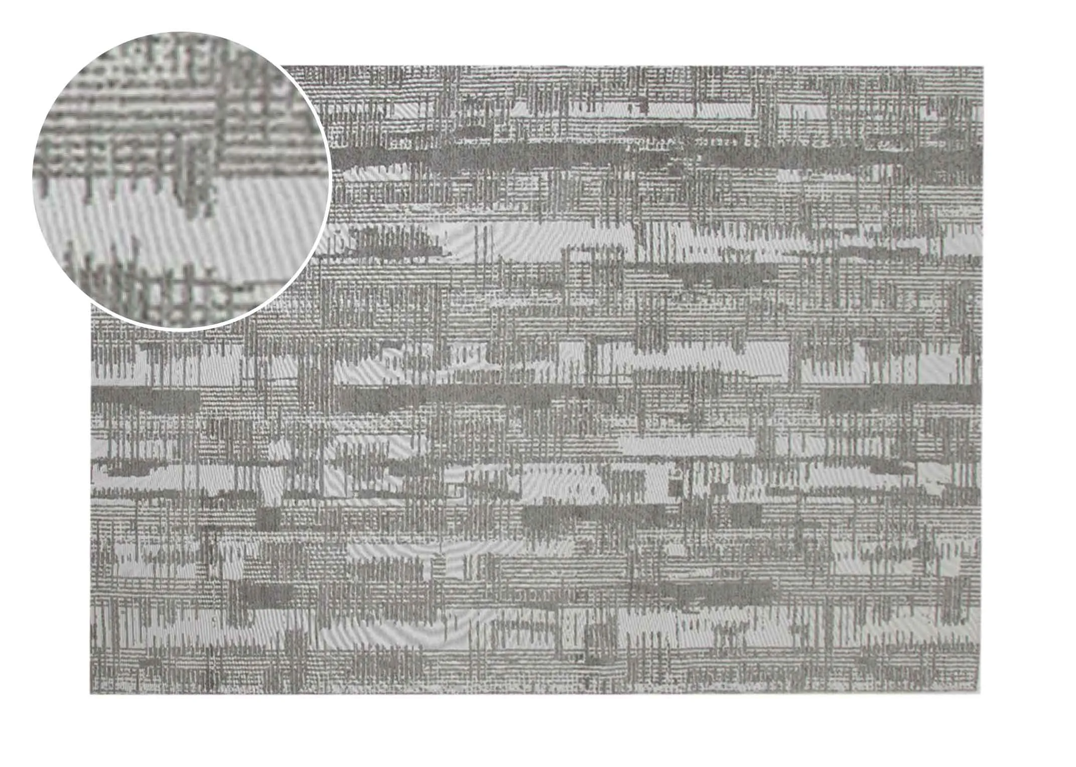 Grey Abstract  200cm x 290cm Large Rug - Charly Charm