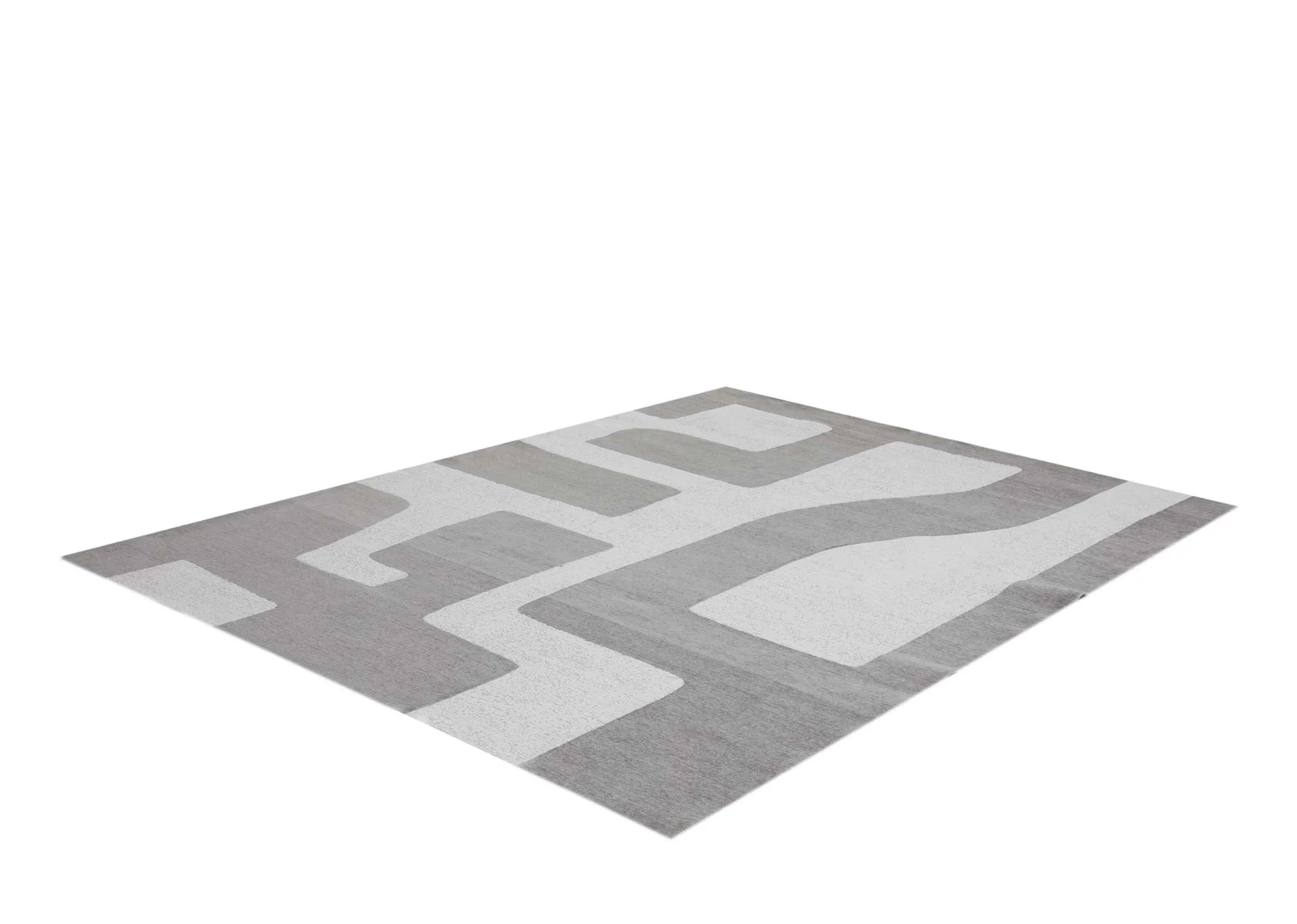 A dimension image of the Charm Medium rug with 230cm x 160cm