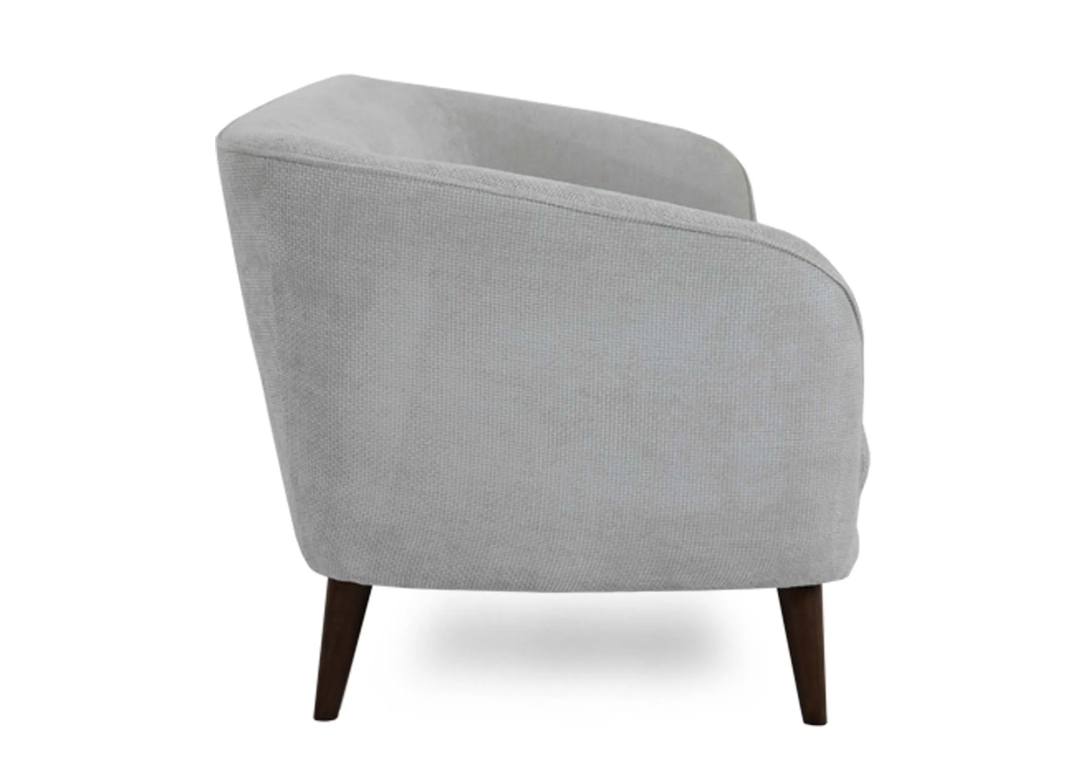 A dimension image of the Amber 2 Seater sofa with 170cm x 80cm x 75cm