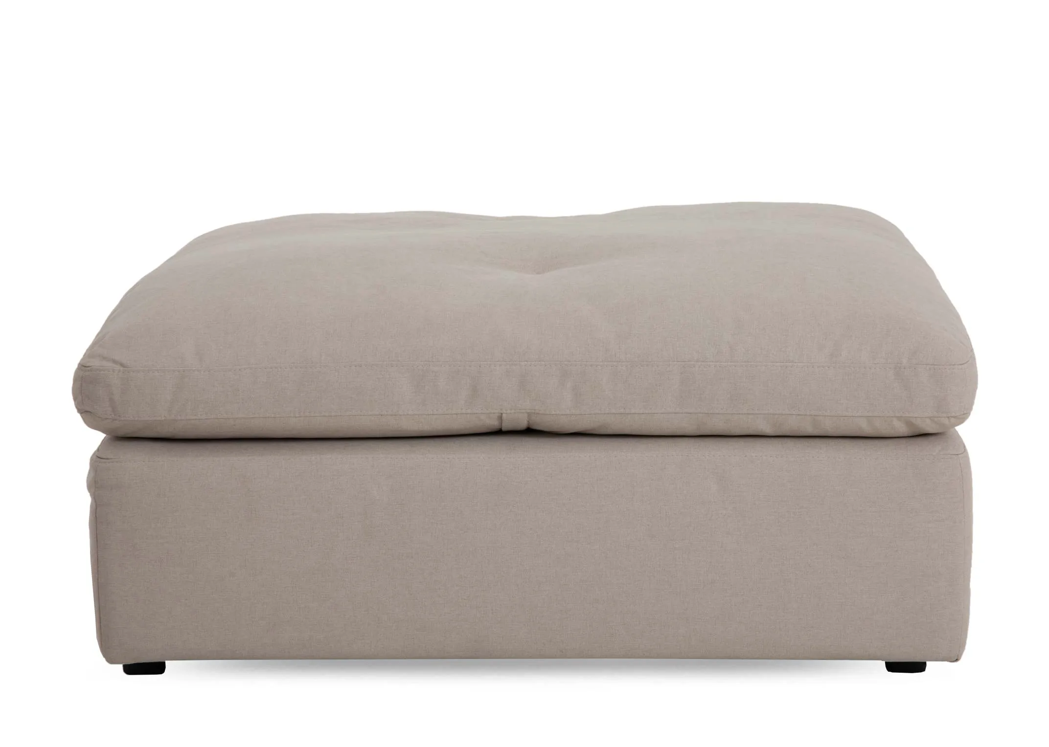 A dimension image of the Cozy Ottoman with 109cm x 51.5cm