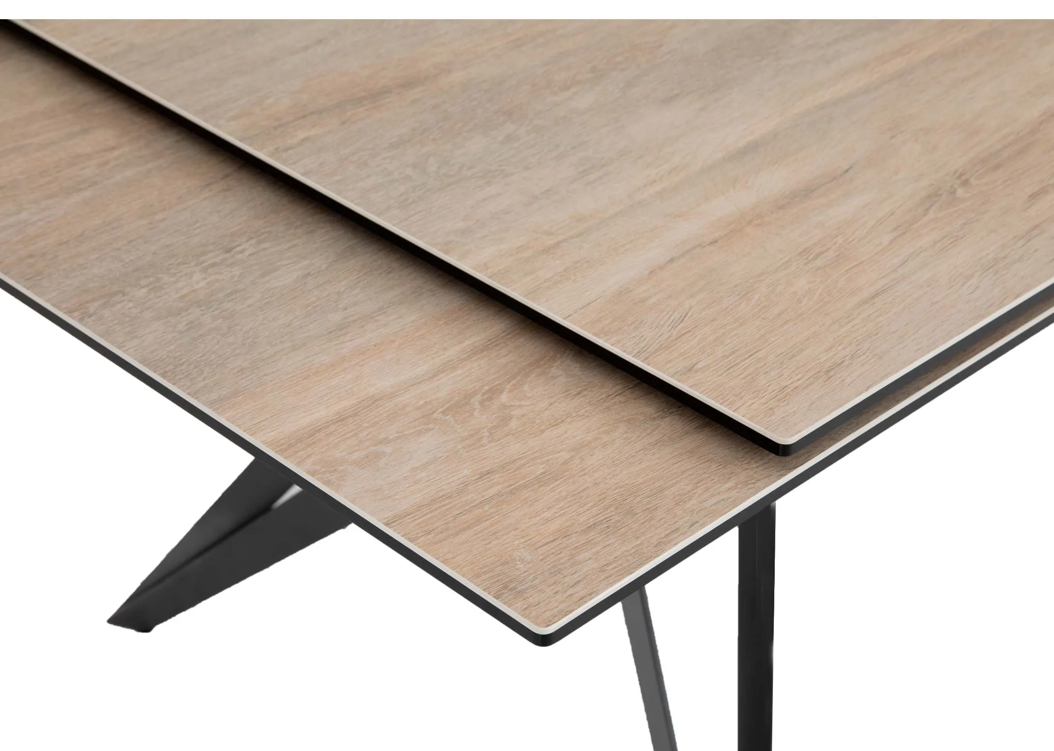 A lifetsyle image of the Kingston dining table with Matteo chairs from EZ Living on Modesto rug.