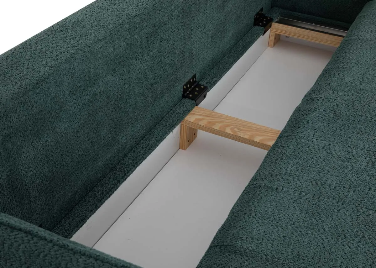 A dimension image of the Merrion sofabed with 213cm x 97cm-138cm x 71cm