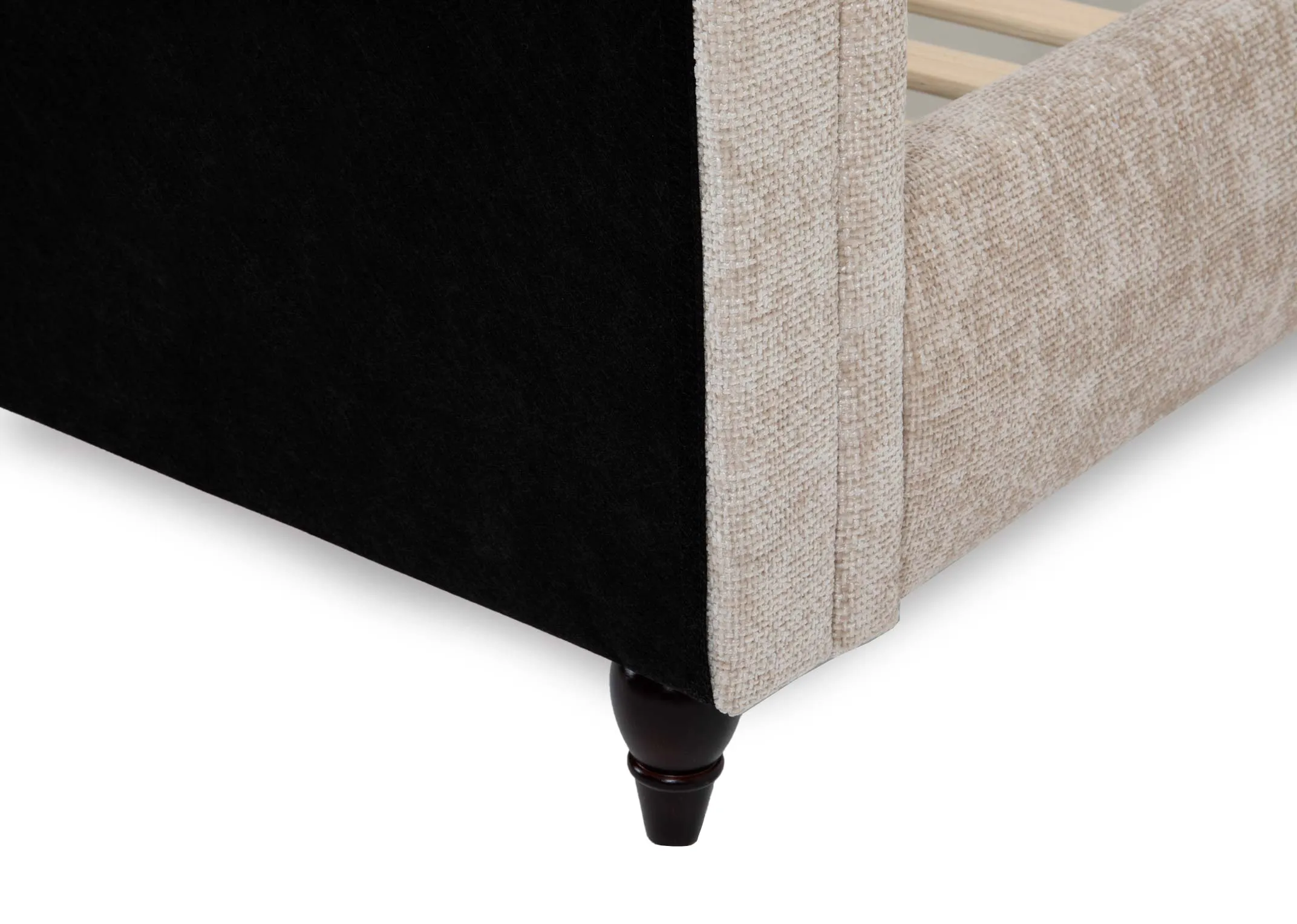 A dimension mage of the Duchess 5ft Bedframe with 175cm x 246.5cm x 119cm