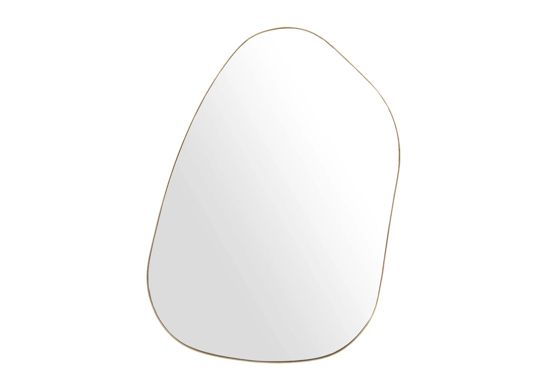 70cm x 100cm Gold Wall Mirror - Colson