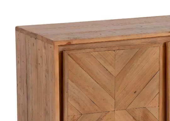 A dimension image of the Baltimore Sideboard with 150cm x 45cm x 80cm