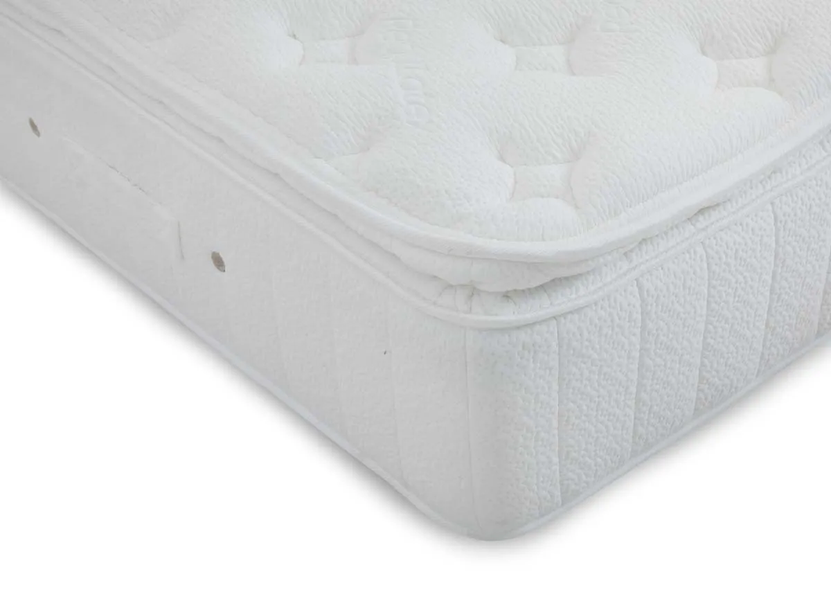 A dimension image of the Latex Elite 2400 Mattress with 35cm