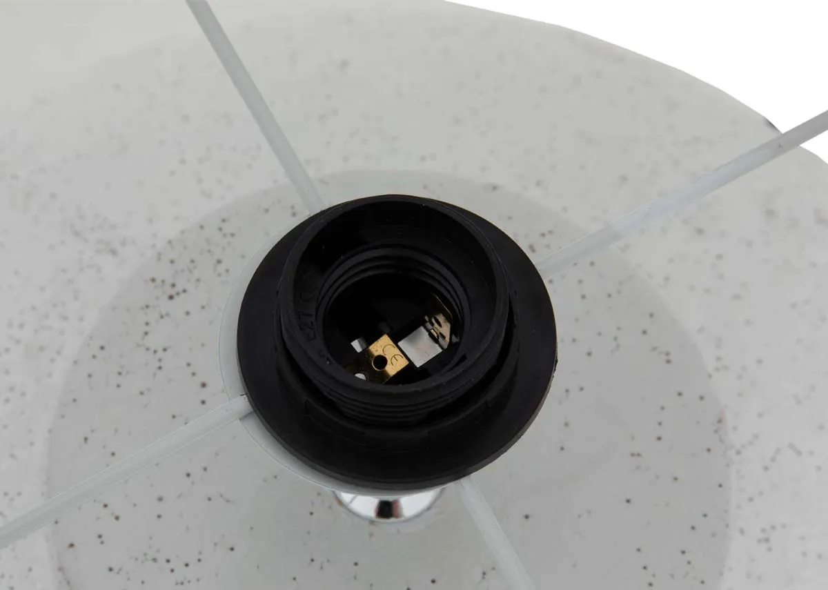 A dimension image of the Feale Table lamp with 40cm x 45.5cm