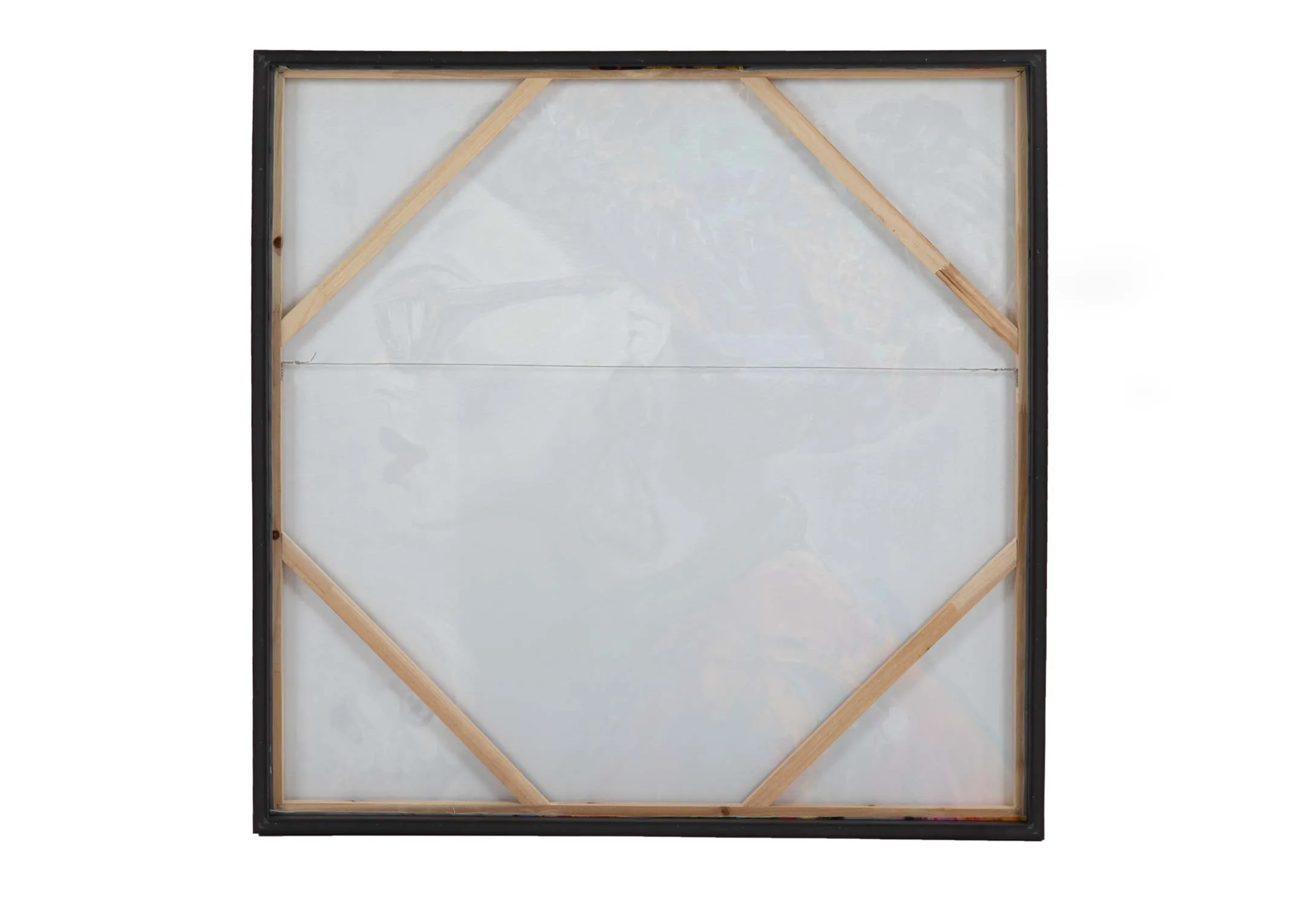 A dimension image of the Contessa Print I with 100cm x 100cm