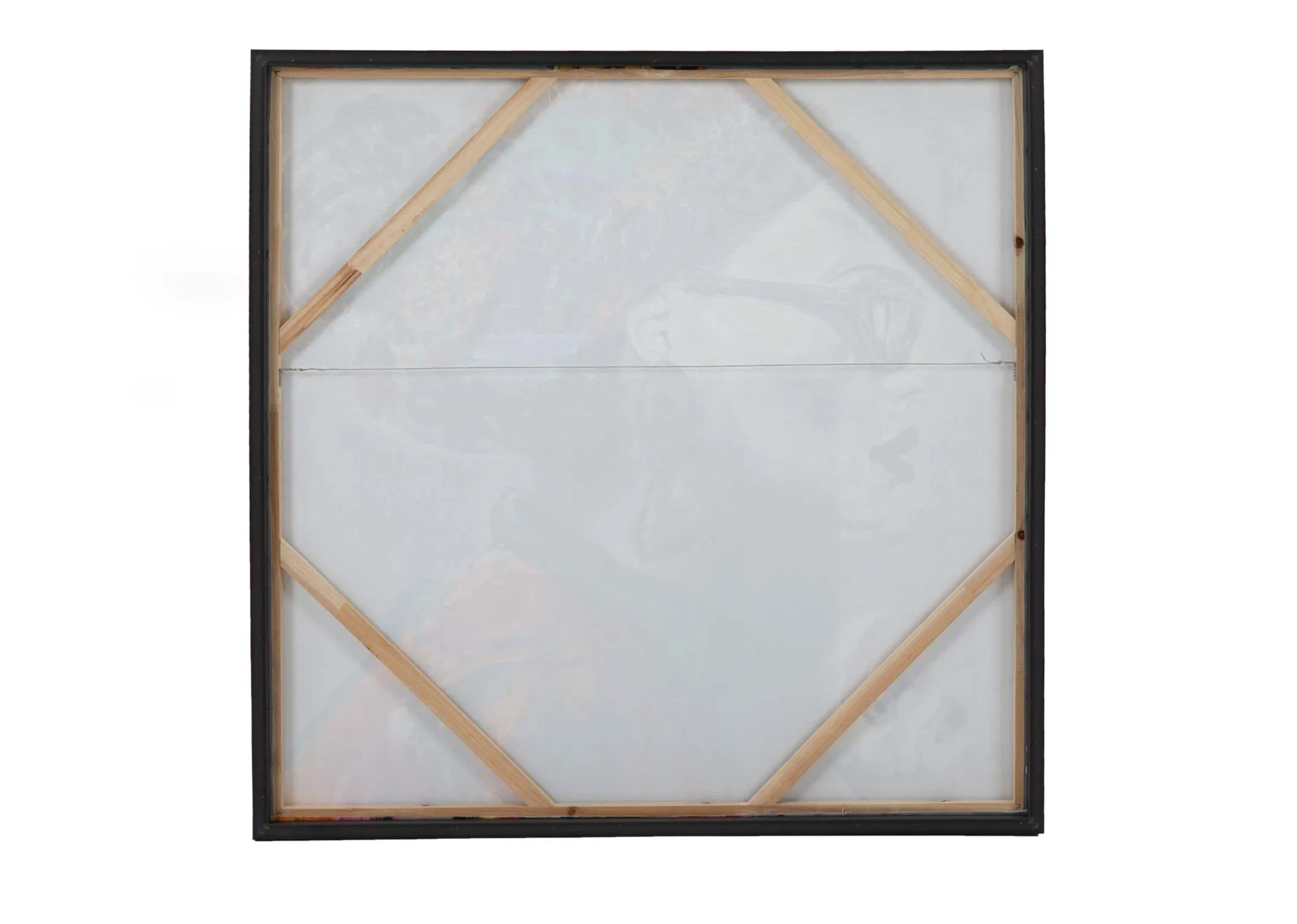 A dimension image of the Contessa Print II with 100cm x 100cm