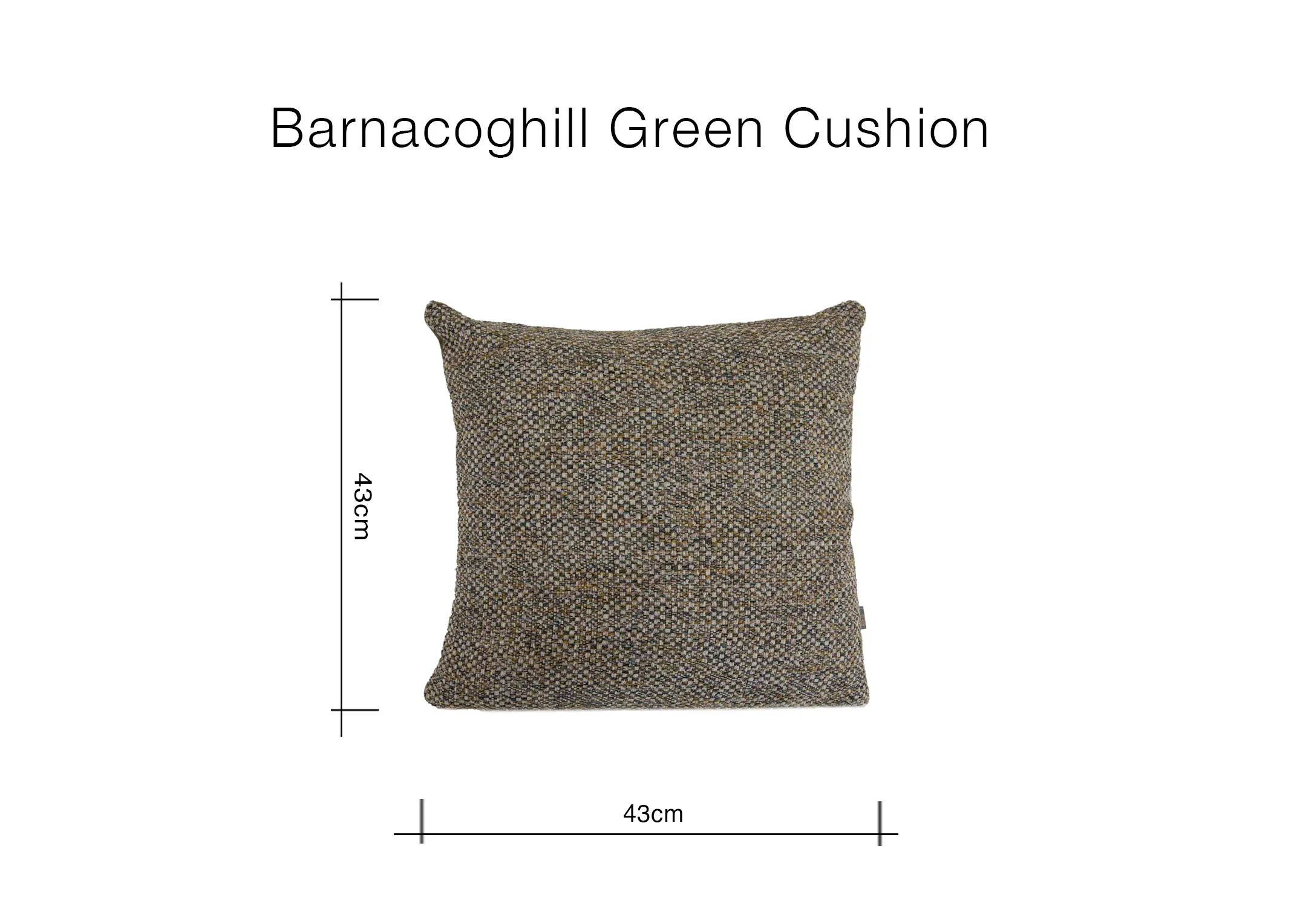 A lifetsyle image of the Genoa tan sofa with Green velvet and Barnacoghill cushions and Mai Lamps.