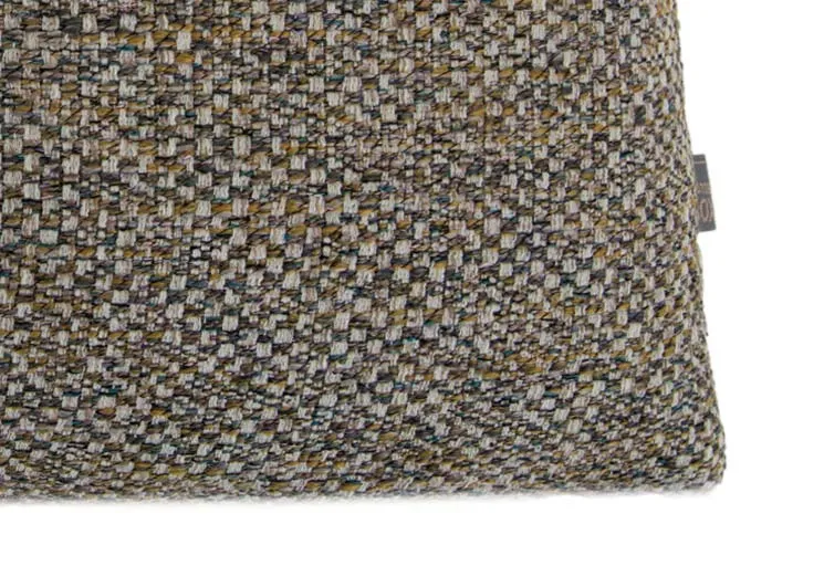 A lifestyle iamge of the Pippa sofa with Barna cushion and Boucle cushion