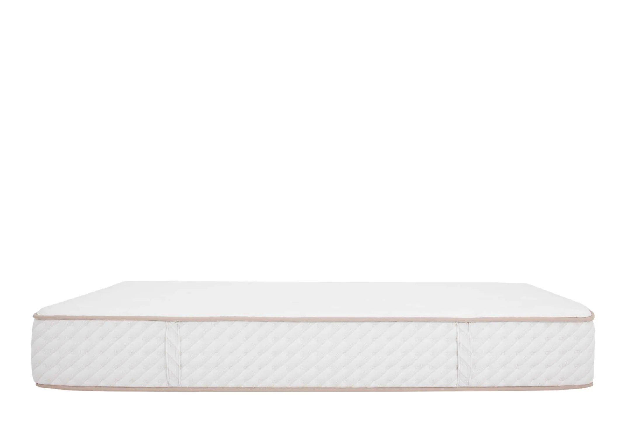 A 1500 pocket spring mattress from EZ Livings Natural Cashmere range. Full length view