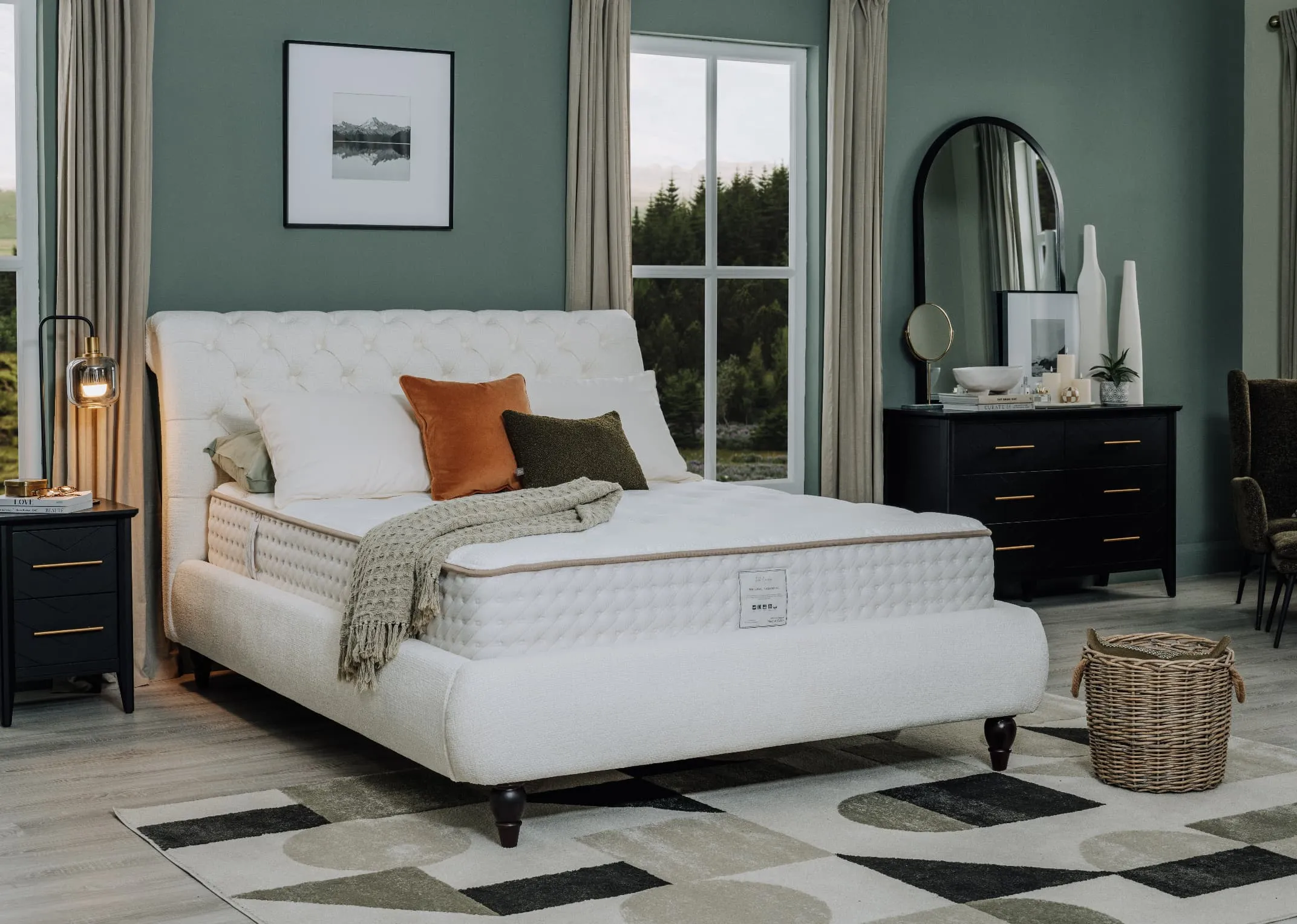 Super King (6ft) Roll Up Mattress - Natural Cashmere