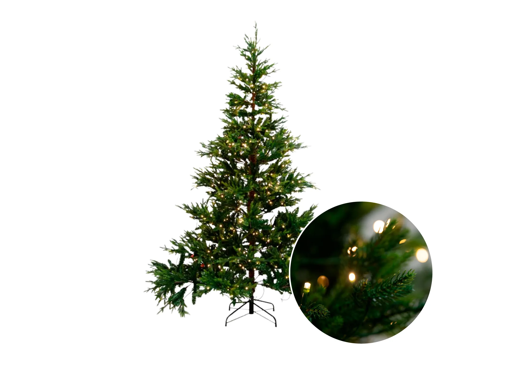 Douglas 7ft (210cm) With 450WW LED Lights - Christmas Tree