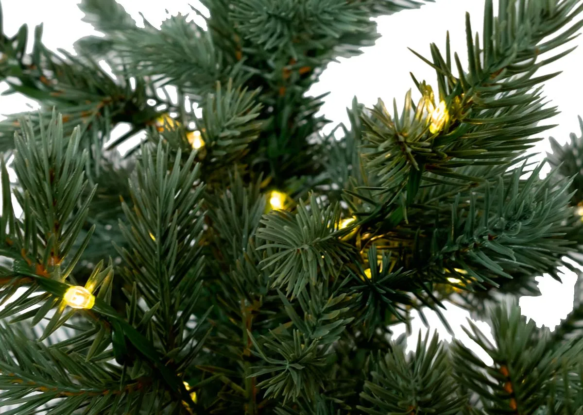 A dimension image of the Fraser Tree with 68cm x 90cm