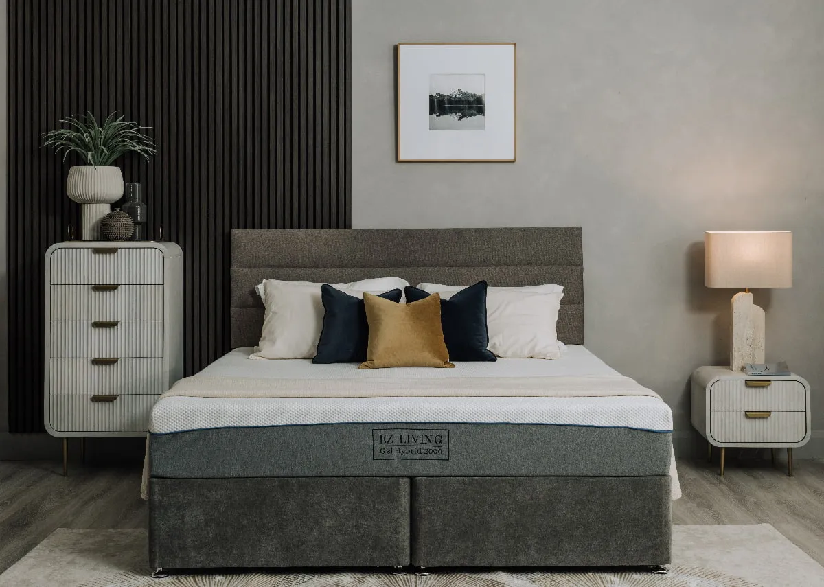 Super King (6ft) Roll Up Mattress - Gel Hybrid 2000