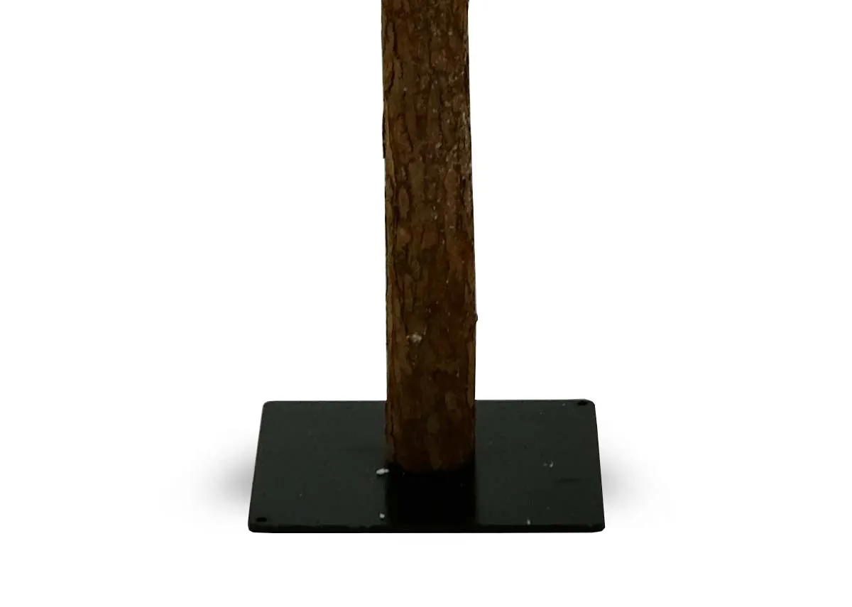 A dimension image of the Alder Snow Tree with 150cm