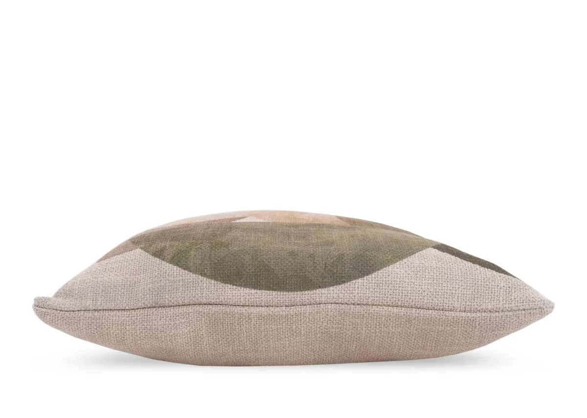 image of the Geo Stack cushion with 45cm x 45cm