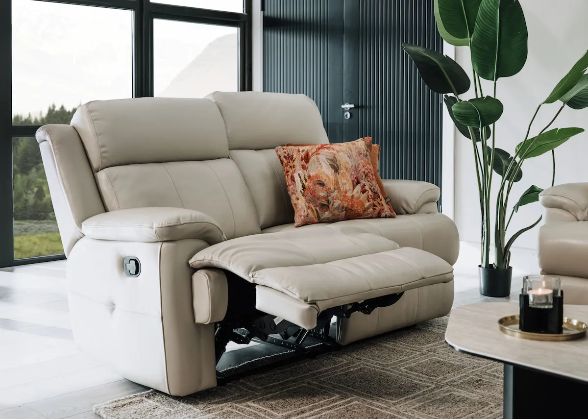 45cm Terracotta Print Cushion - Adelyn