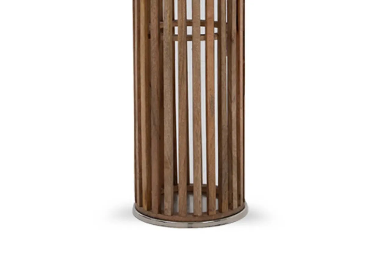 A dimension image of the Cole Large Candle holder with 25cm x 105cm