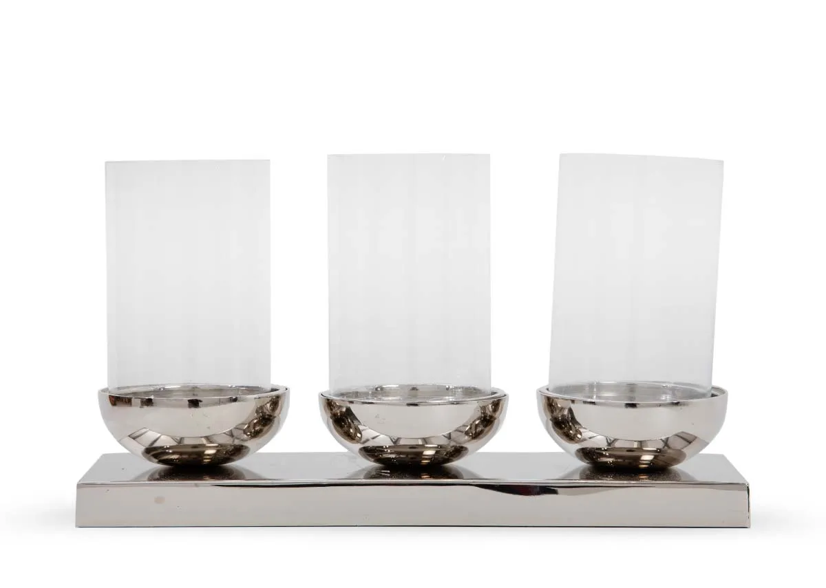 A dimension image of the Bria Lights Candle Holder with 40cm x 13cm x 20cm